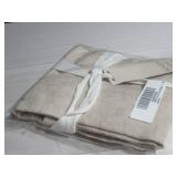 Color Putty Heather 100% French Linen Sham 16"X16"