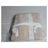 Color Putty Heather 100% French Linen Sham 16"X16"