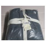 Size Full/Queen Color Baltic French Linen Box Stitch Quilt | BOKSER HOME