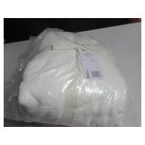 Size Queen White 100% French Linen Sheet Set | BOKSER HOME