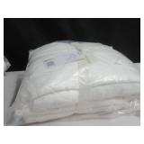 Size Queen White 100% French Linen Sheet Set | BOKSER HOME