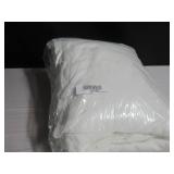 Size Queen White 100% French Linen Sheet Set | BOKSER HOME