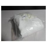 Size Full/Queen Color White French Linen and Cotton Duvet Cover & Sham Set | BOKSER HOME