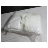 Size Queen Color Cream  100% French Linen Sheet Set | BOKSER HOME