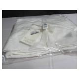 Size Twin XL Color Cream 100% French Linen Bed Skirt | BOKSER Home