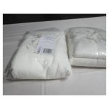 King 2 Sets Of 2 Cream  100% French Linen Pillowcase Set BOKSER HOME