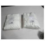 King 2 Sets Of 2 Cream  100% French Linen Pillowcase Set BOKSER HOME