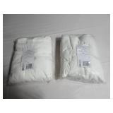 King 2 Sets Of 2 Cream  100% French Linen Pillowcase Set BOKSER HOME