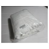 Size Queen 2 Pack Pillow Shams Color Cream  100% French Linen Sheet Set | BOKSER HOME