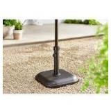 Lot of StyleWell 26 lbs. Concrete and Resin Patio Umbrella Base in Black  Customer Returns See Pictures