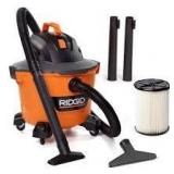 RIDGID 9 Gal. 4.25 Peak HP NXT Shop Vacuum Wet Dry Vac with General Debris Filter, Locking Hose and Attachments HD09001  Customer Returns See Pictures