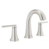 American Standard Corsham 8 in. Widespread Double-Handle Bathroom Faucet in Brushed Nickel   Customer Returns See Pictures
