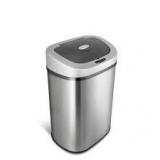 NINESTARS 21 Gal. Auto-Open Infrared Trash Can  Customer Returns See Pictures