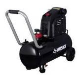 Husky 8 Gal. 150 PSI Portable Electric Oil-Free Horizontal Hotdog Air Compressor with Rubber Wheels and 1-Quick Coupler    Customer Returns See Pictures