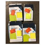 Lot of Mission Unisex Hi Vis Yellow Cooling Performance Shirt various sizes Customer Returns See Pictures