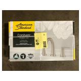 American Standard Corsham 8 in. Widespread Double-Handle Bathroom Faucet in Brushed Nickel   Customer Returns See Pictures
