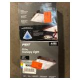 Lot of Feit Electric 4000 Lumen Integrated LED Selectable 5CCT Bronze Commercial Canopy Flood Light   Customer Returns See Pictures