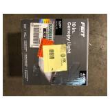Lot of Feit Electric 4000 Lumen Integrated LED Selectable 5CCT Bronze Commercial Canopy Flood Light   Customer Returns See Pictures