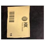 Lazzara Toulon 28 in. Burnished Oak Finish Wood Swivel Pub Height Chair with Dark Brown Faux Leather Seat (Set of 2)  Customer Returns See Pictures
