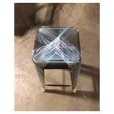 Carnegy Avenue Gun Metal Outdoor Bar Stools with Stackable Customer Returns See Pictures