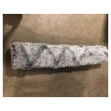 StyleWell Valencia 6 ft. x 9 ft. Blue Trellis Shag Area Rug Customer Returns See Pictures