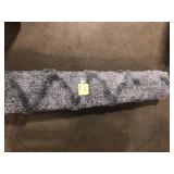 StyleWell Valencia 6 ft. x 9 ft. Blue Trellis Shag Area Rug Customer Returns See Pictures