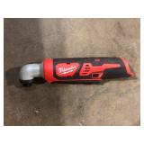 Milwaukee M12 12V Lithium-Ion Cordless 1/4 in. Right Angle Hex Impact Driver (Tool-Only)    Customer Returns See Pictures