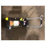 Husky 8 Gal. 150 PSI Portable Electric Oil-Free Horizontal Hotdog Air Compressor with Rubber Wheels and 1-Quick Coupler    Customer Returns See Pictures