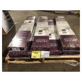 6 Boxes of Home Decorators Collection Simsbury Glen Oak 12 mm T x 8.03in W Waterproof Laminate Wood Flooring (15.9 sqft/case)  Customer Returns See Pictures