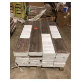 24 Boxes of Lifeproof Cypress Creek Walnut 14mm T x 8 in. W Waterproof Laminate Wood Flooring (13.28 sq. ft./case)  Customer Returns See Pictures
