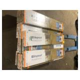 18 Boxes of  Lifeproof Cashiers Oak 22 MIL x 8.98 in. W x 48.03 in. L Waterproof Click Lock Vinyl Tile Flooring (20.95 sq. ft. /case)Customer Returns See Pictures