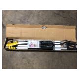 Angel Sar 24 ft. Aluminum Telescoping Pressure Washer Wand, Gutter Cleaner Attachment with 5 Spray Nozzle Tips   Customer Returns See Pictures