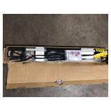Angel Sar 24 ft. Aluminum Telescoping Pressure Washer Wand, Gutter Cleaner Attachment with 5 Spray Nozzle Tips   Customer Returns See Pictures