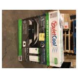 35-Watt Black Aluminum Solar Powerd Attic Fan Tile Profile  Customer Returns See Pictures