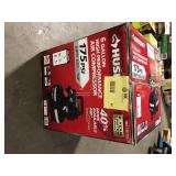 Husky 6 Gal. 175 PSI Electric Oil-Free High Performance Jobsite Pancake Air Compressor with Dual Gauges and 2-Quick Couplers Customer Returns See Pictures