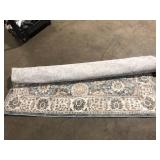 Home Decorators Collection Reynell Light Blue 6 ft. x 9 ft. ft. Floral Traditional Area Rug    Customer Returns See Pictures