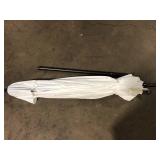 9 ft. Aluminum Umbrella  Customer Returns See Pictures