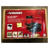 Husky 38 in. W All-Terrain Folding Tool Cart  Customer Returns See Pictures