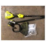 RYOBI ONE+ HP 18V Brushless Whisper Series 15 in. Cordless Battery String Trimmer (Tool Only) Used Good Customer Returns See Pictures