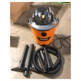 RIDGID 12 Gal. 5.0 Peak HP NXT Shop Vacuum Wet Dry Vac with General Debris Filter, Locking Hose and Attachments HD1200  Customer Returns See Pictures