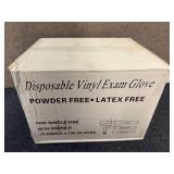 10 x 100ct of Disposable Vinyl Gloves - Small