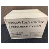 13 x 100ct of Disposable Vinyl Gloves - Small