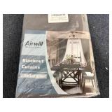 Gray 100" Airwill Blackout Curtains