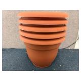 5 Bloem Living Terra Cotta Planter Pots