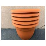 5 Bloem Living Terra Cotta Planter Pots