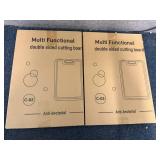 2 Double Sided Cutting Boards