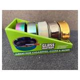 5ct of Glass Ashtrays