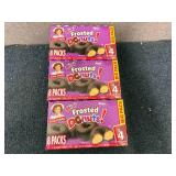 3 Packs of Mini Frosted Donuts