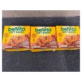 3 Boxes of Belvita Soft Baked Cookies