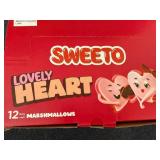 13 Packs of Sweeto Marshmellows - Hearts
